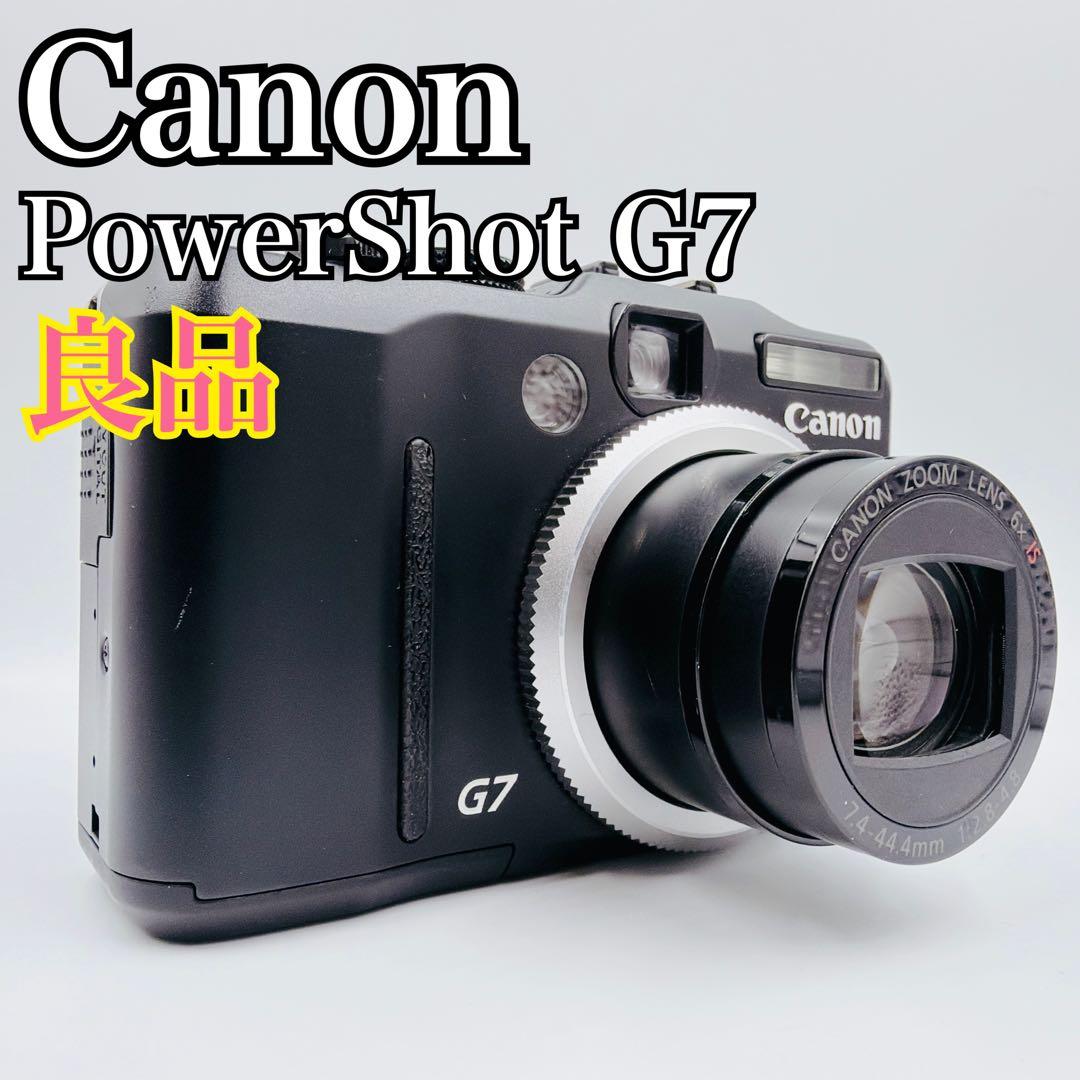 【良品】Canon キャノン PowerShot パワーショット G7