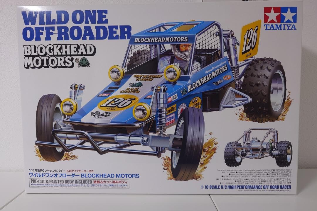 【新品・未組立】タミヤ ワイルドワンオフローダー RCキット