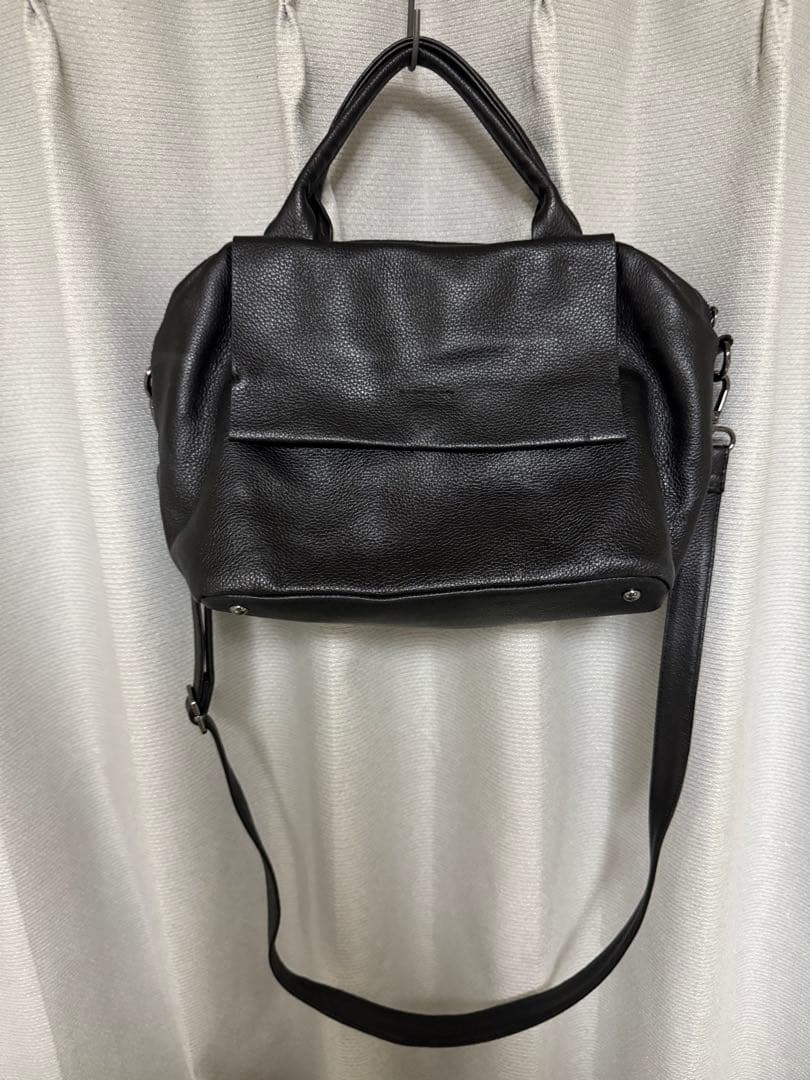 美品! ear PAPILLONNERレザー ショルダーバッグ