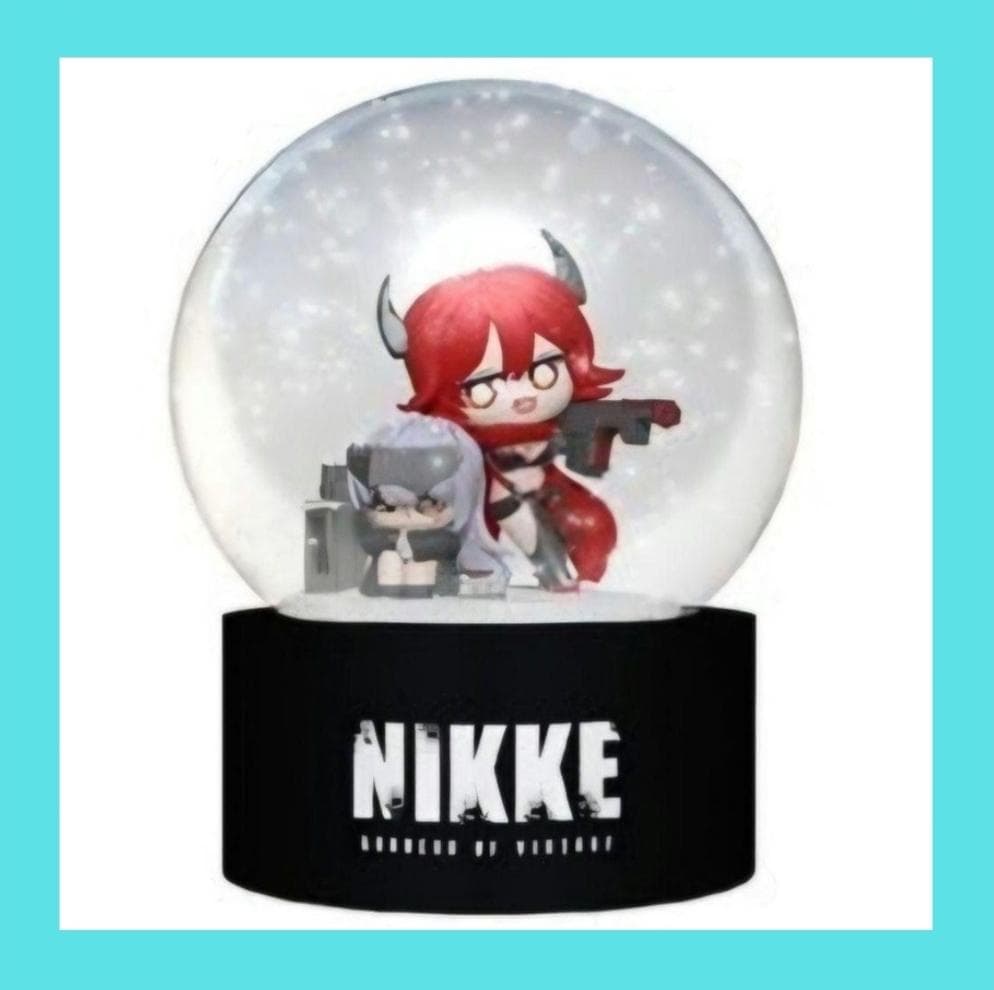 ★期間限定★ AGF 韓国 勝利の女神 NIKKE レッドフード スノードーム