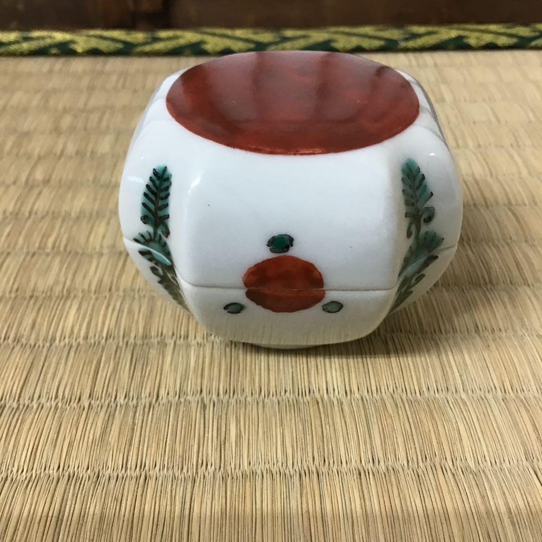 ⭐️茶道具　香合　味渓窯　永寿作　共箱　S144KG