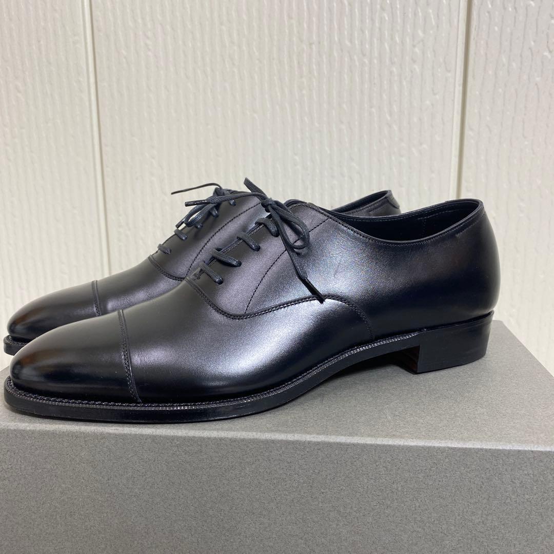 極美品 RENDO レンド 8451 Cap toe oxford レザー 8