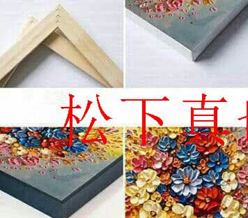 油絵『開花する』★玄関、リビング、寝室 、店舗、新築祝い、開店祝いの待合y松k