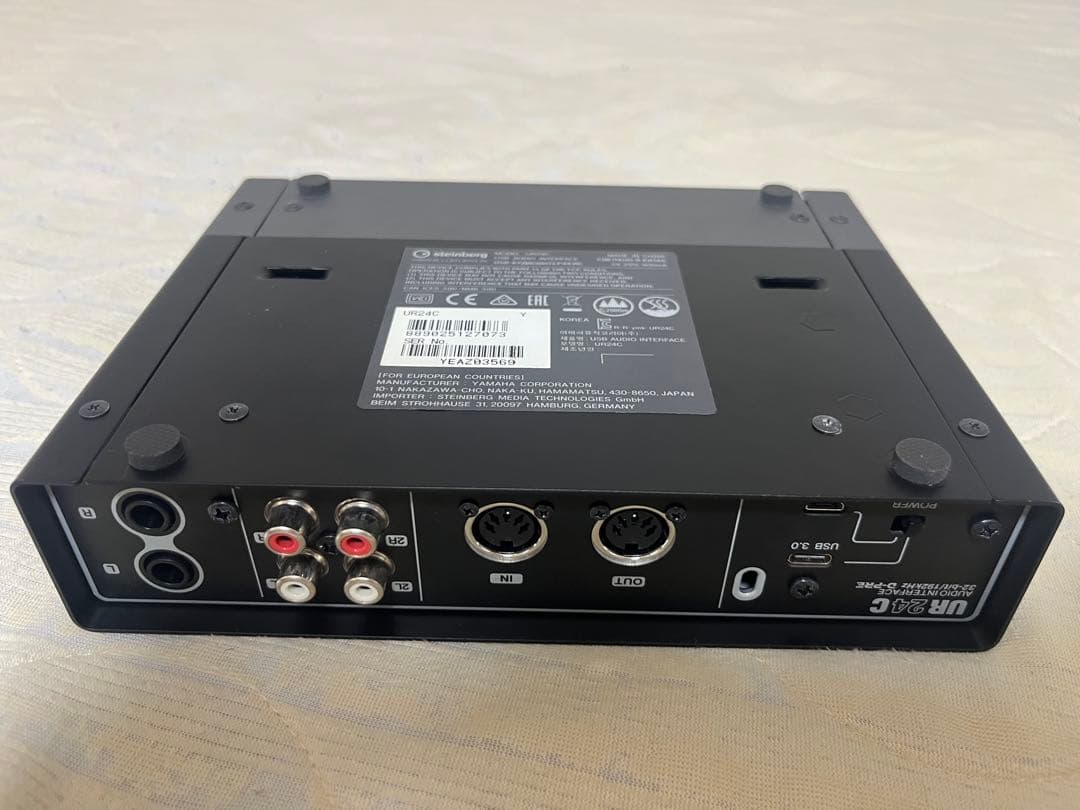 DTM・DAW Steinberg UR24C AUDIO INTERFACE (UR22C)