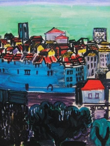 ラウル・デュフィ、ヴァンス、海外超希少レゾネ、新品額付