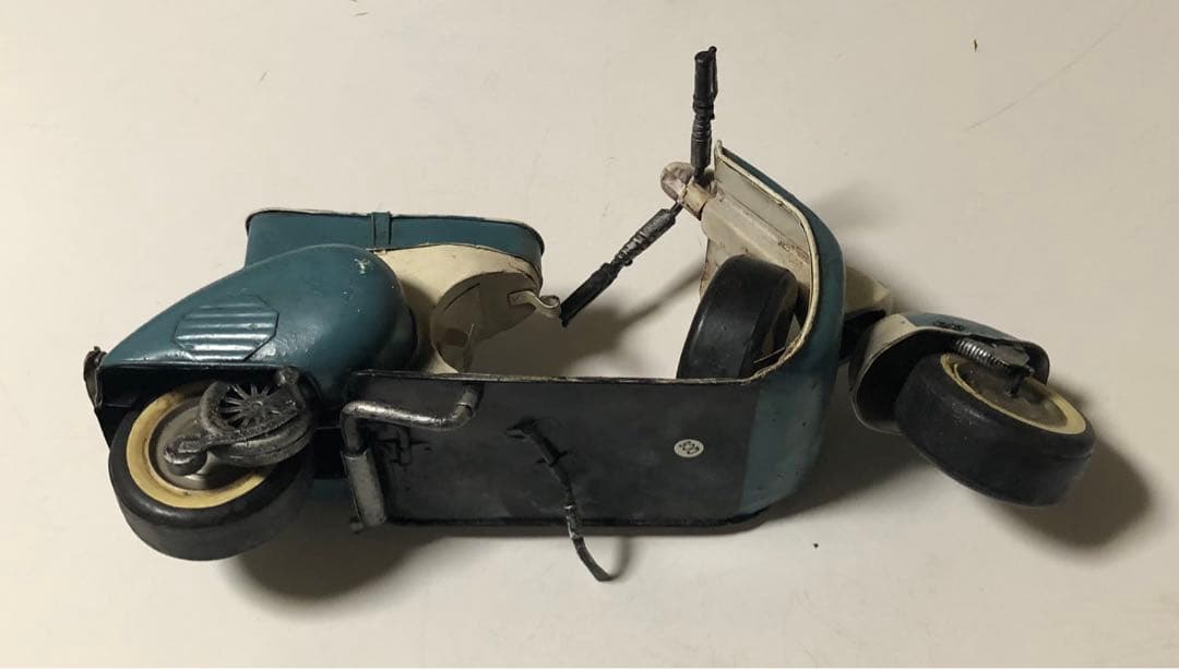 ⬛️ 長っ！　長さ約40cm！⬛️ レトロ　骨董　ブリキ　バイク　オートバイ！⬛️