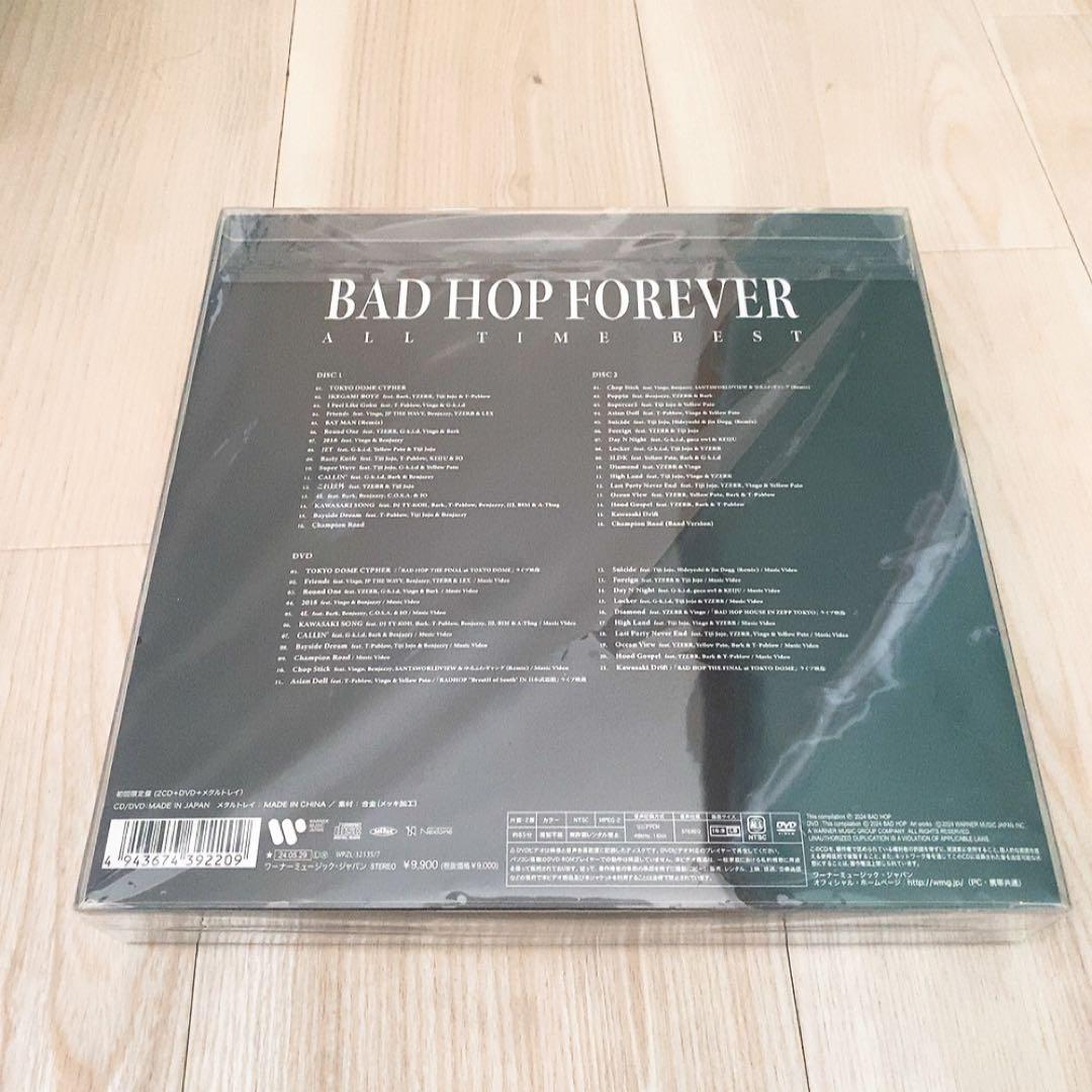 BADHOP FOREVER ALL TIME BEST 初回限定盤　アルバム