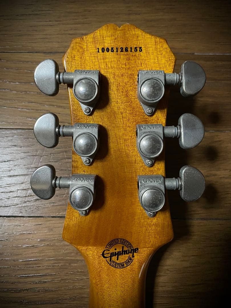 エピフォンカスタムショップ限定モデル 57 Reissue レスポールジュニア