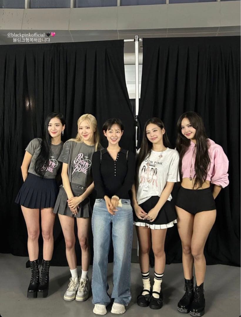 ジェニ着用 シャツ blackpink ソウルコン限定 Lサイズ 　グレー