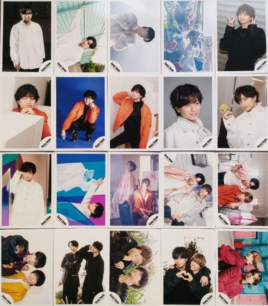 中島健人 Sexy Zone 公式写真 ソロ 混合 集合 フォトセット ①
