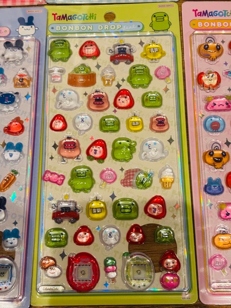 正規品 サンリオ たまごっち ボンボンドロップシール10枚セット