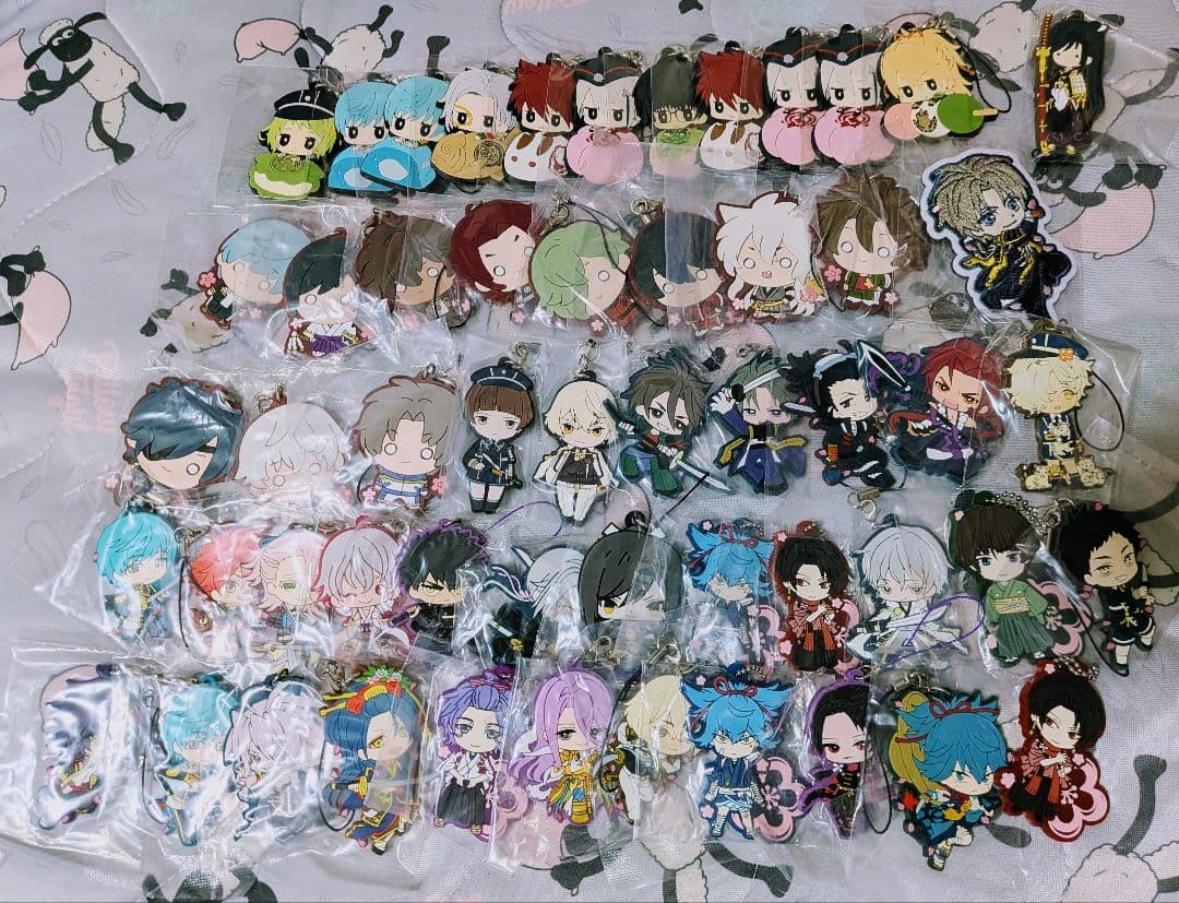 刀剣乱舞 ラバーストラップ まとめ売り