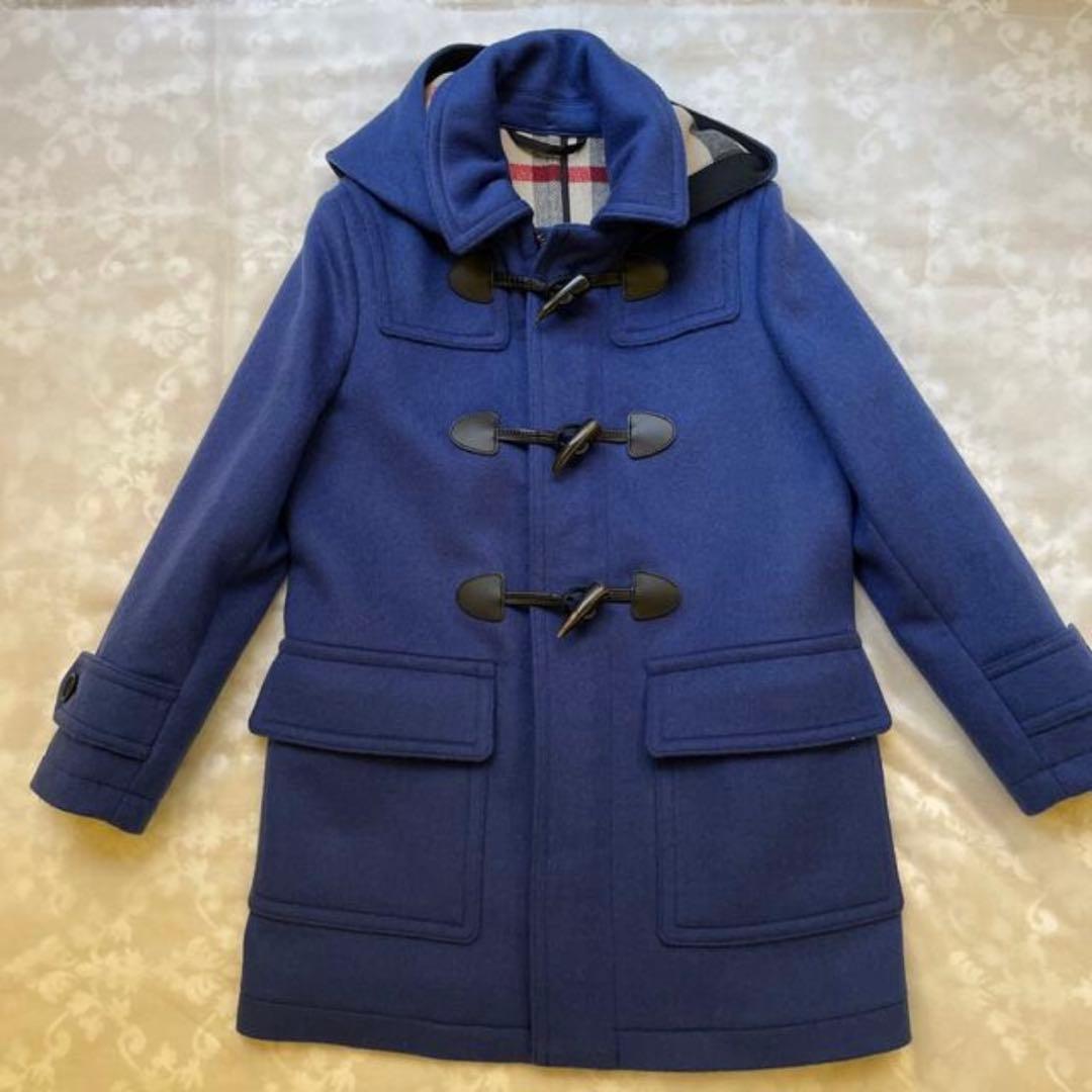 バーバリー　Burberry ダッフルコート　ブルー　8Y
