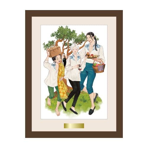 BL 夜明けの唄 数量限定・直筆サイン入り 高精細複製原画 コラボカフェ