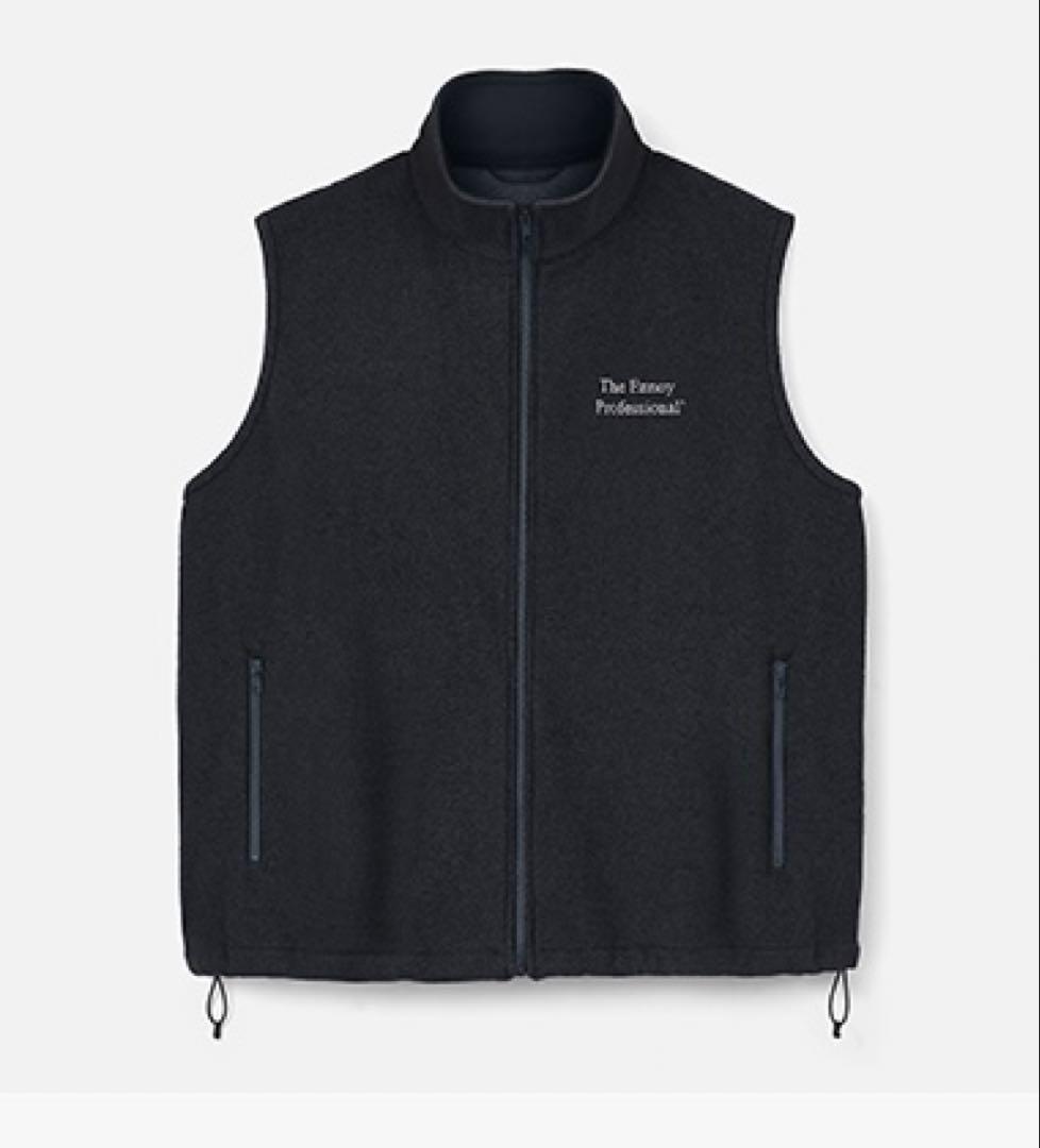 ENNOY PROFESSIONAL FLEECE VEST BLACK【M】