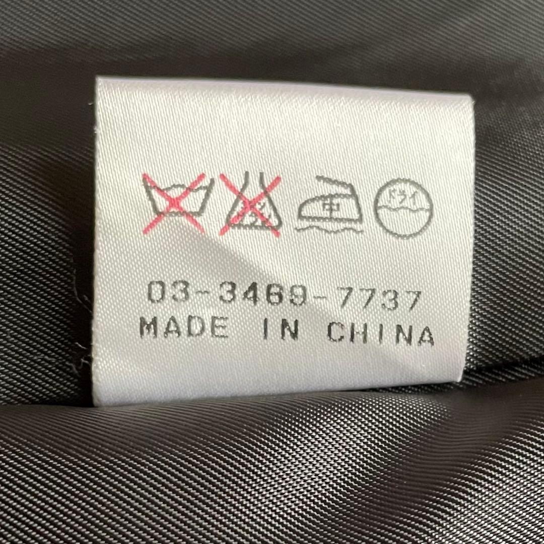 カシミヤ100％ ロングコート 黒 ダブル 前開き 9号 上品 シンプル