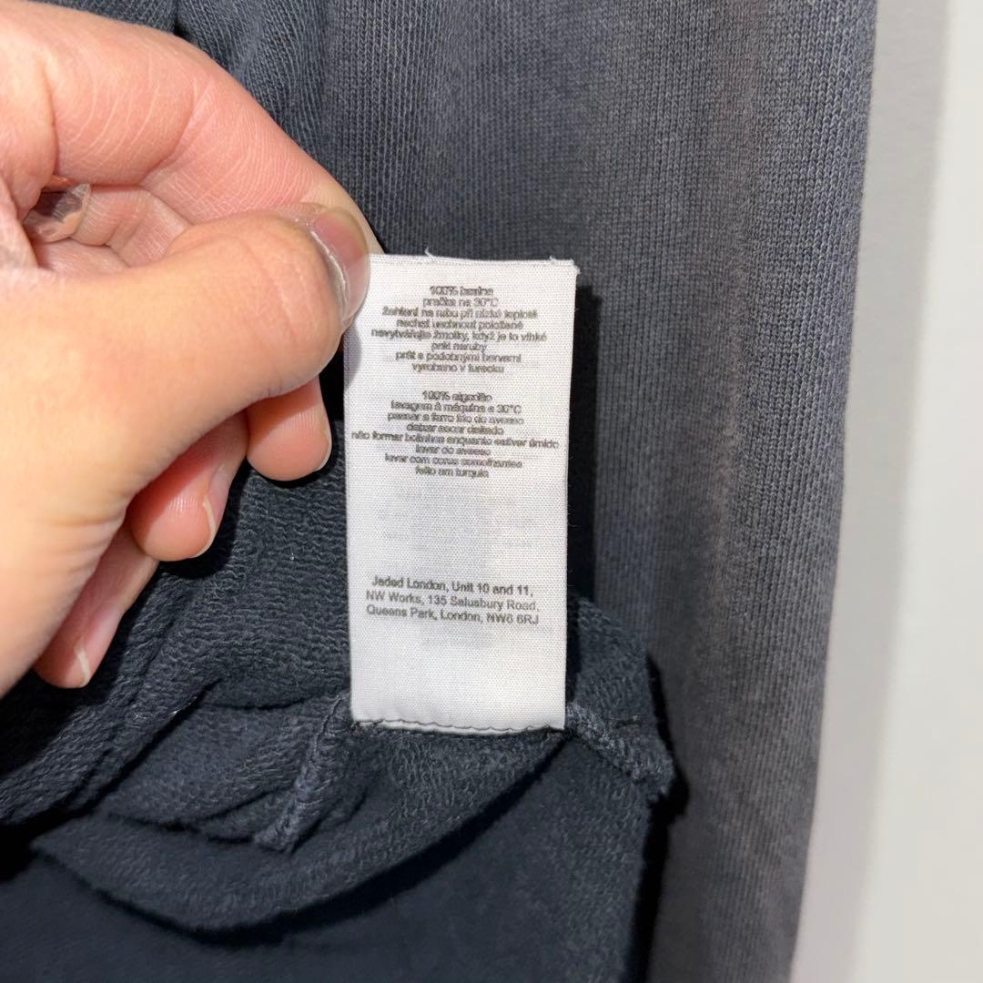 トップス Jaded London Open Casting Black Hoodie