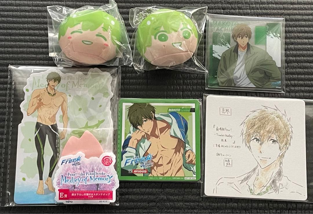 Free! 遙 凛 真琴 宗介 郁弥 夏也 貴澄 旭 怜 渚 愛一郎 百太郎