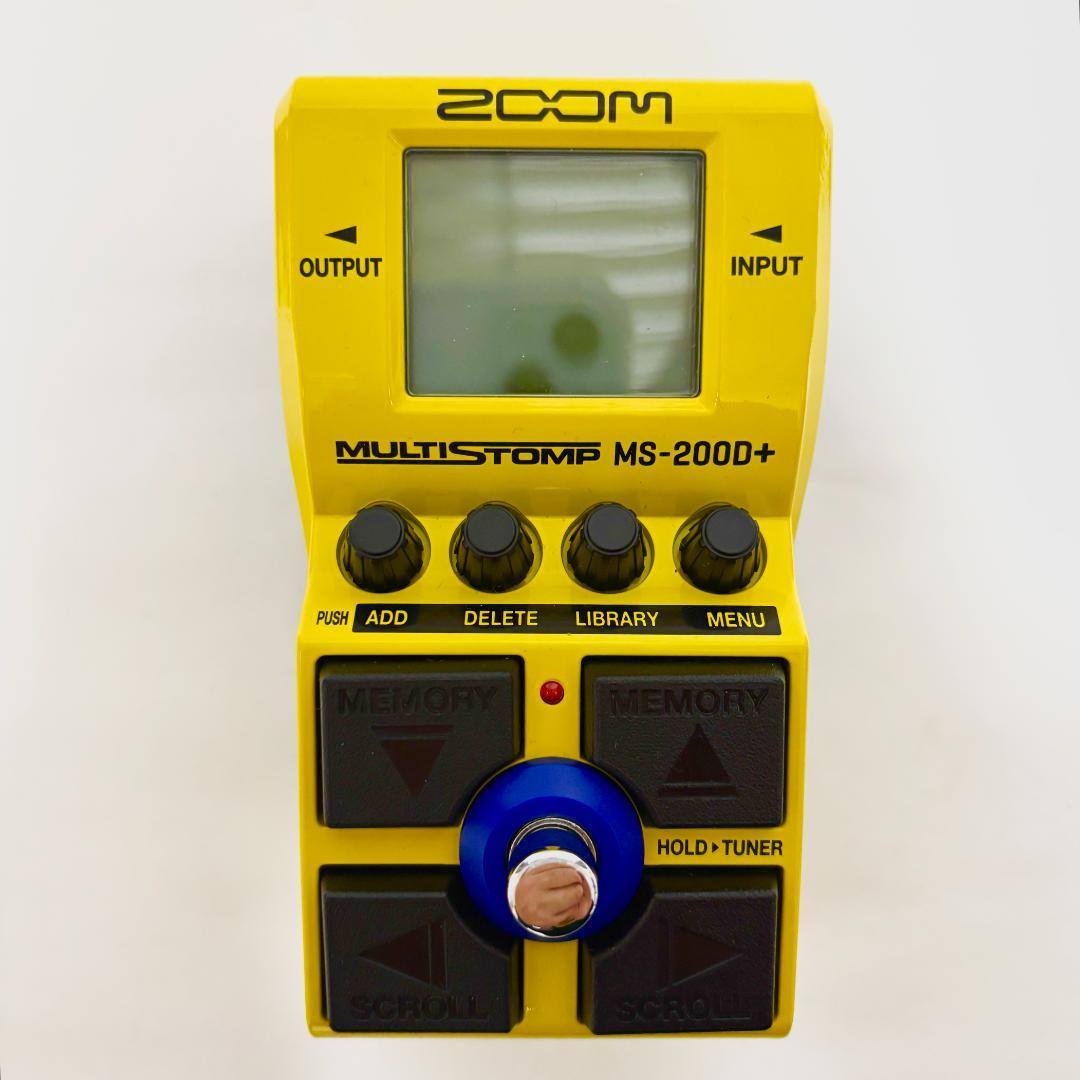 ギター ZOOM MULTISTOMP MS-200D+