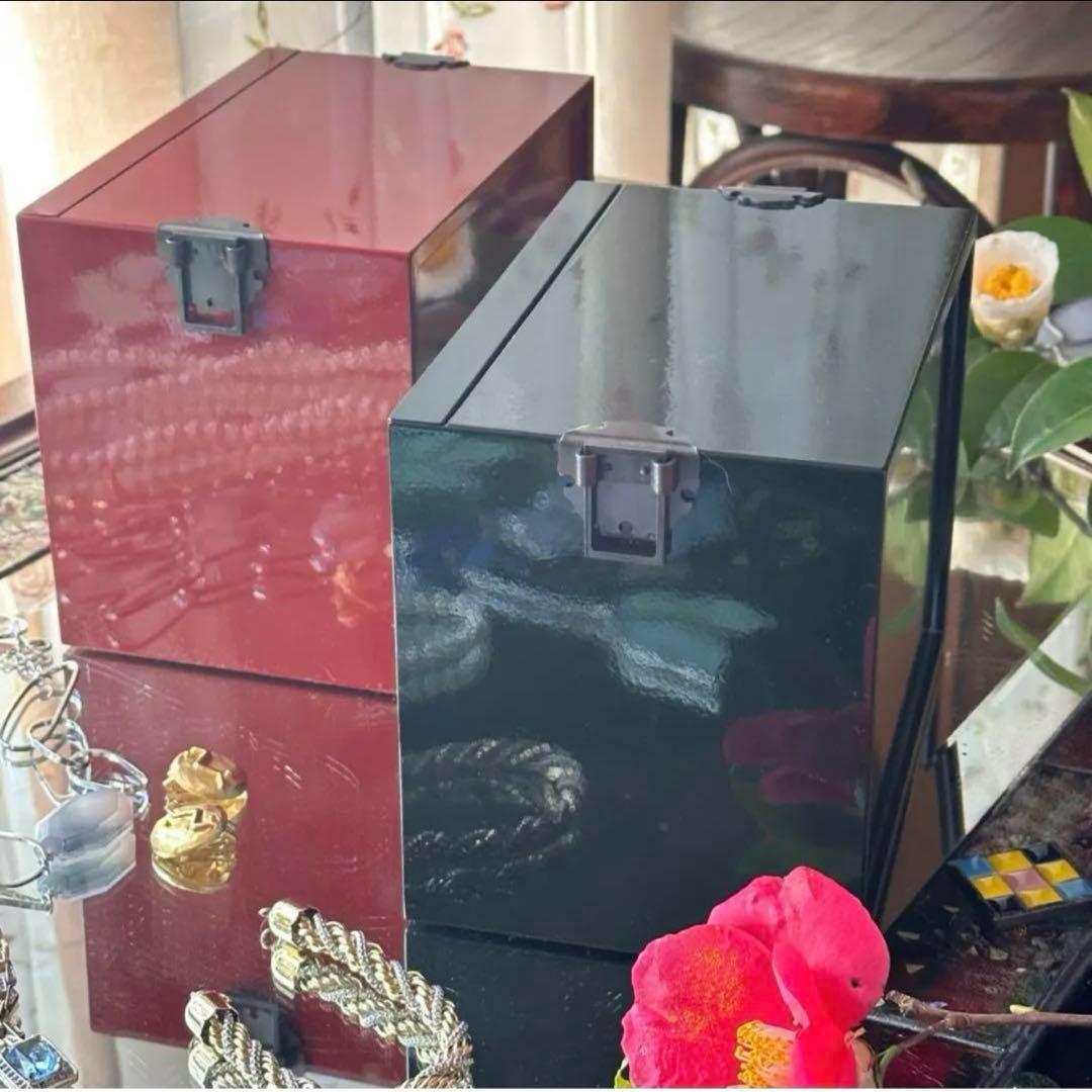 2191様感謝‼️ラストJAPAN輪島螺鈿蒔絵宝石箱「銀河-翠みどり」1点　愛蔵品