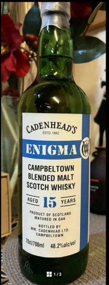 Cadenhead's Enigma15年 700ml 48.2%ケイデンヘッド