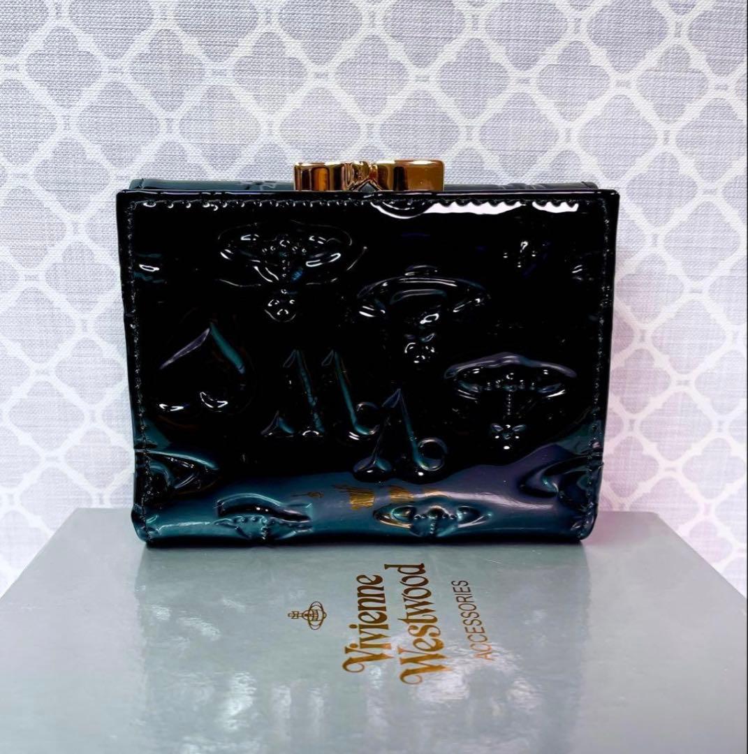 【大人気♡ショッパー付】新品 Vivienne Westwood エナメル 黒