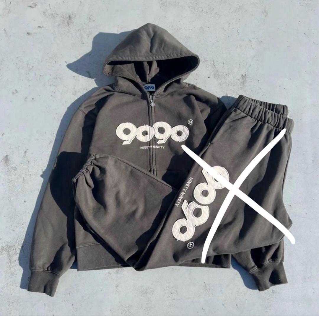 9090 og logo ジップパーカーL 新品未開封