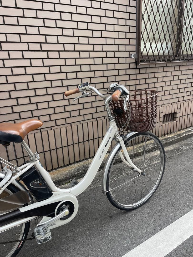 8.9ahパナソニック電動アシスト自転車26インチ