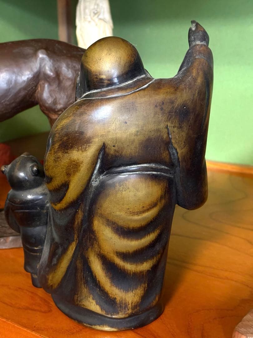 布袋尊　置き物　縁起物