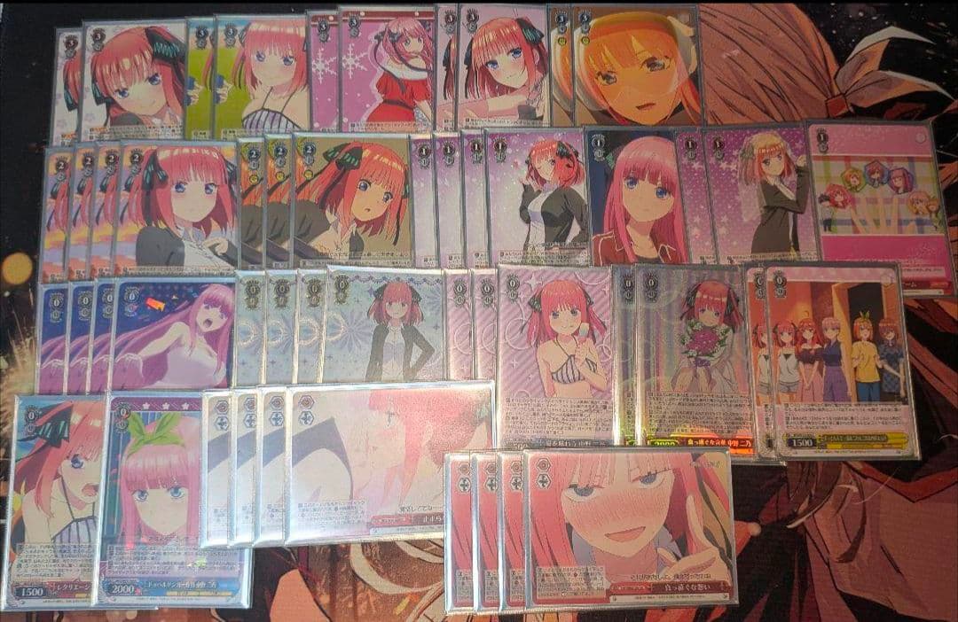 ヴァイスシュヴァルツ 五等分の花嫁 二乃 デッキ 8電源