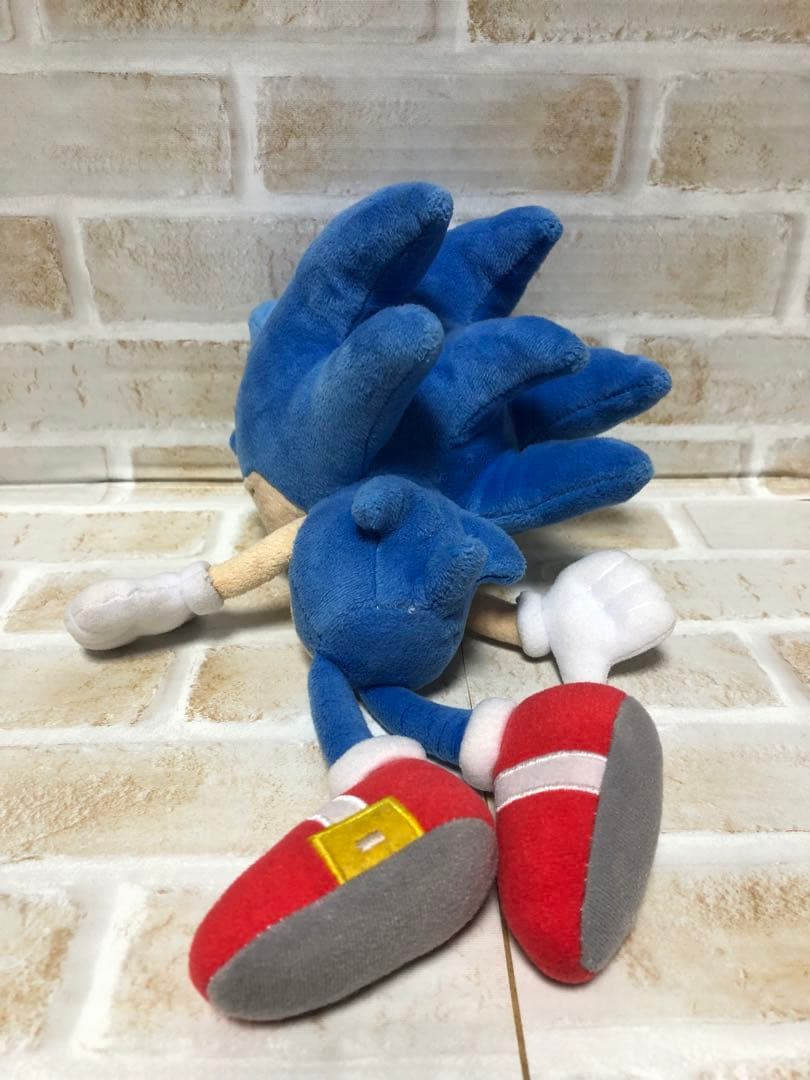 ソニック ザ ヘッジホッグ　ぬいぐるみ　三英貿易　sonic SEGA