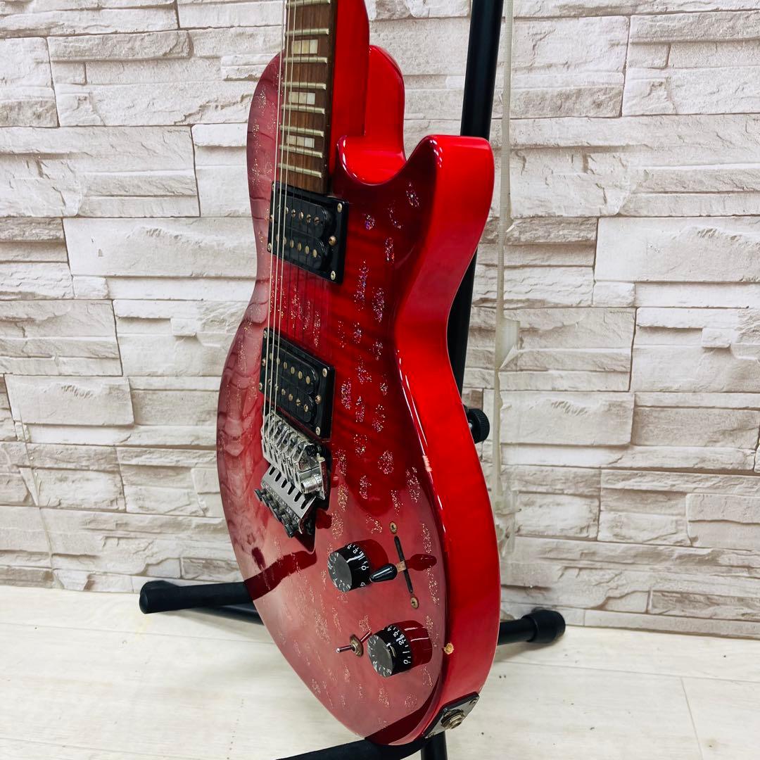 GrassRoots グラスルーツ レスポールタイプ エレキギター レッド