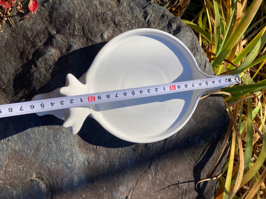 ヨーロッパ製　牛のチーズ皿　白磁　陶器皿La Porcellana Bianca