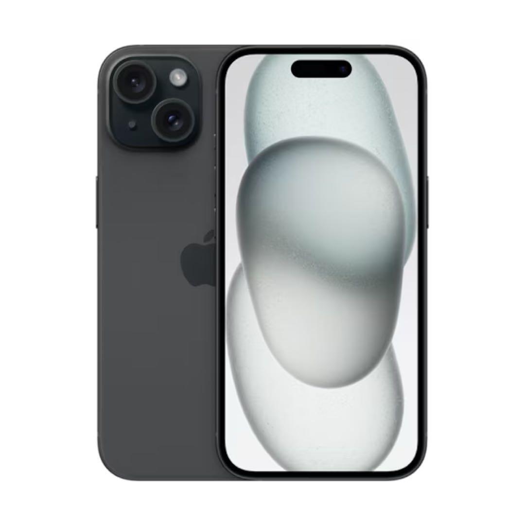 iPhone 15 ブラック 128GB バッテリー容量95% 付属品未使用