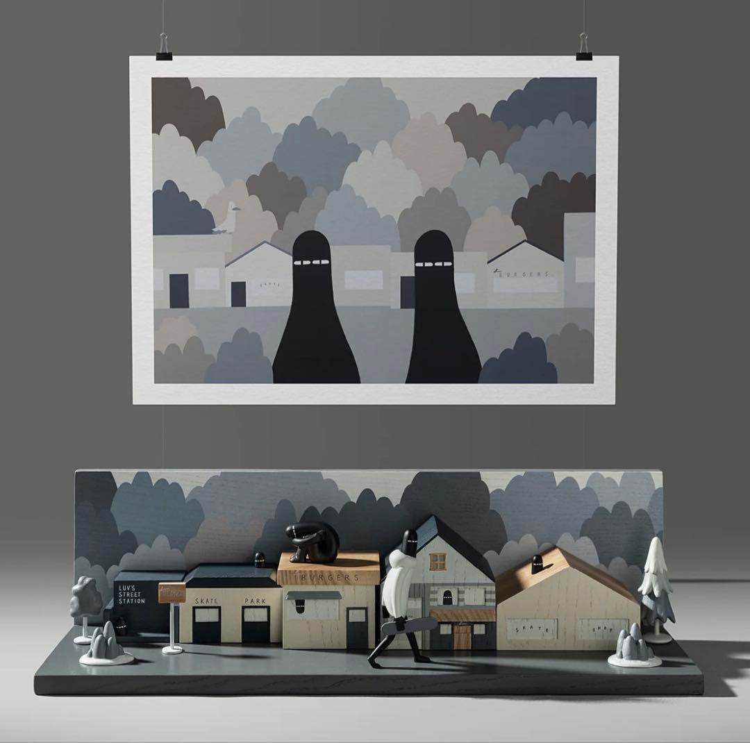 版画 Ly painter edition50 silkscreen print