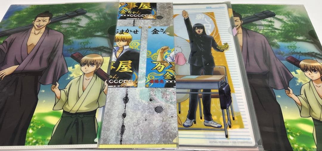 銀魂 クリアファイル 下敷き まとめ売り