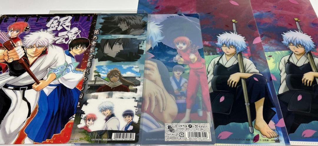 銀魂 クリアファイル 下敷き まとめ売り