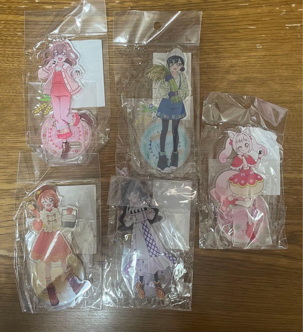 デリシャスパーティプリキュア【Harvestアクリルスタンド】５種セット