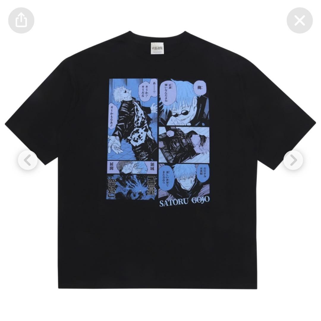 呪術廻戦 五条悟 ビッグシルエットTシャツ HEROES バースデイ 2022