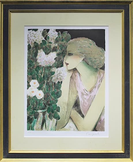 カシニョール【秘密】 リトグラフ