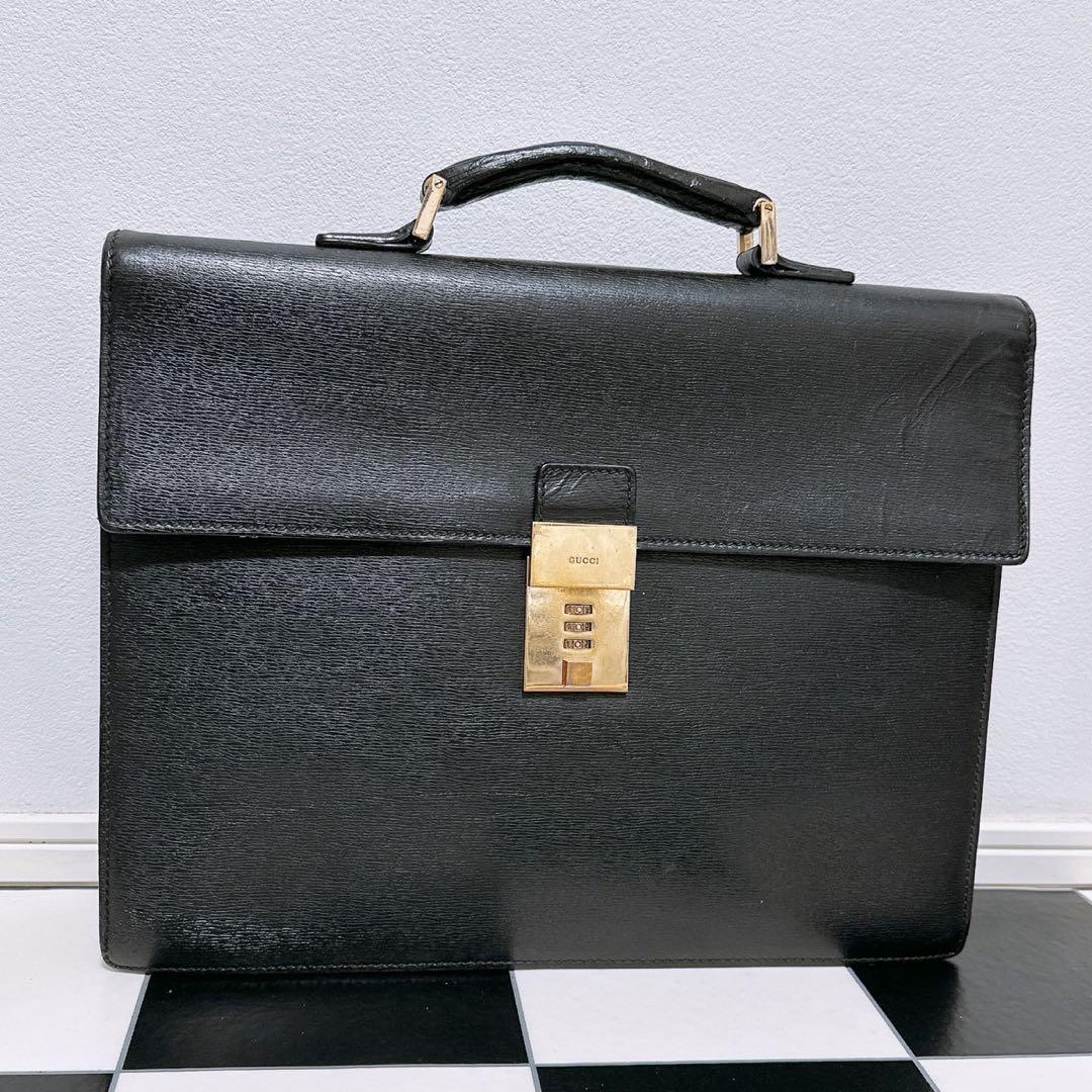 《格安》GUCCI(グッチ)ブリーフケース　ビジネスバッグ