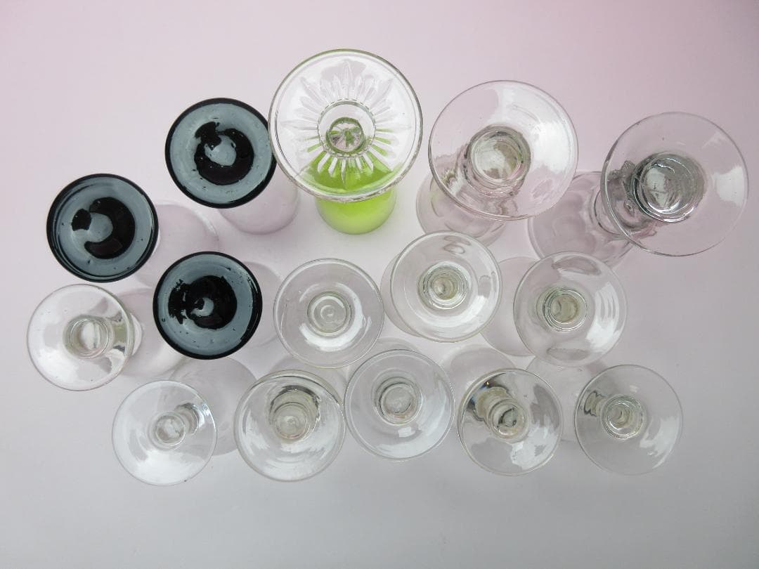 明治～大正 他 リキュールグラス まとめて B 70610