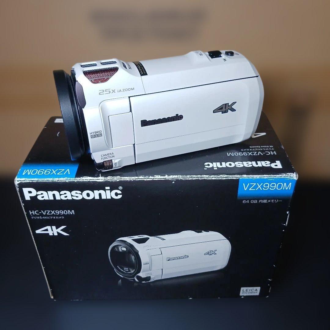 Panasonic HC-VZX990M 4Kビデオカメラ