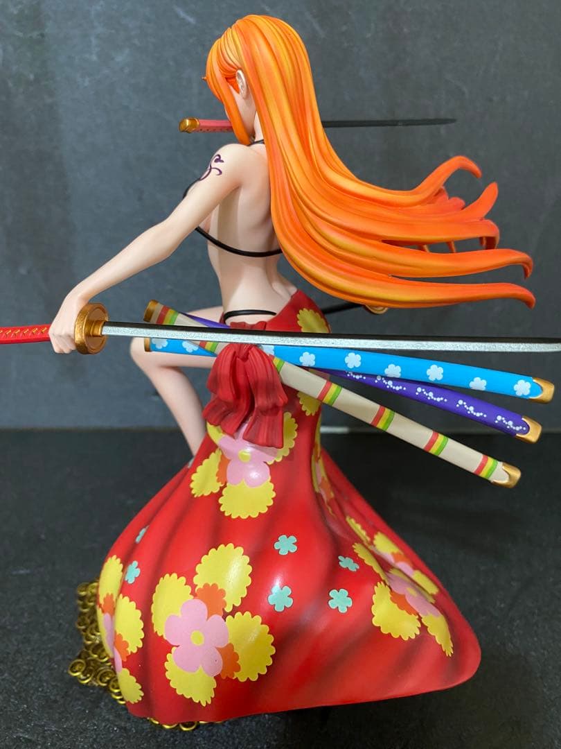 ワンピース ナミ フィギュア　ガレージキット　3刀流　限定品　期間限定価格