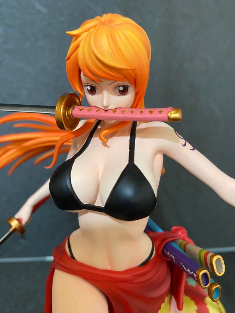 ワンピース ナミ フィギュア　ガレージキット　3刀流　限定品　期間限定価格