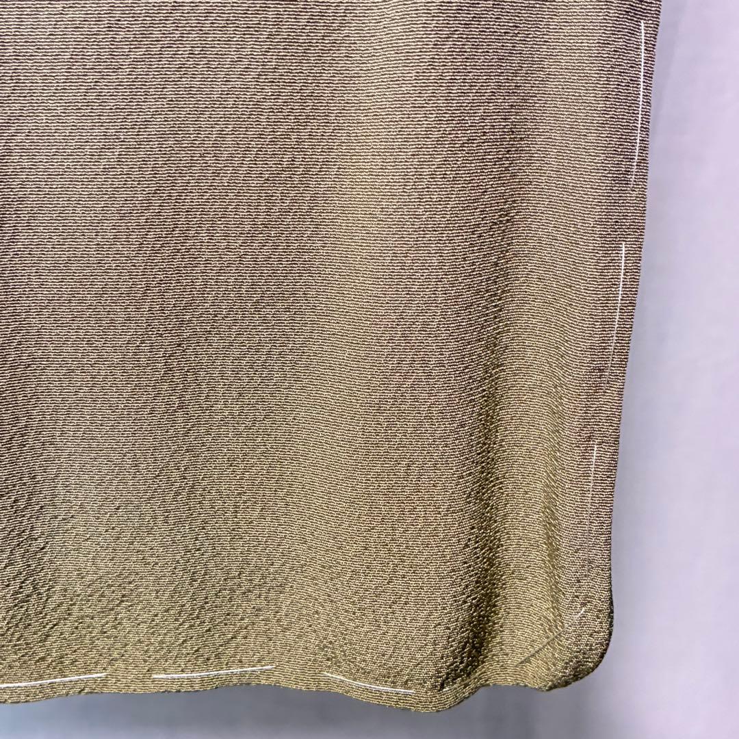 D54訪問着 総刺繍 蘇州刺繍 一つ紋 正絹 着物 袷 しつけ糸付き未使用極美品