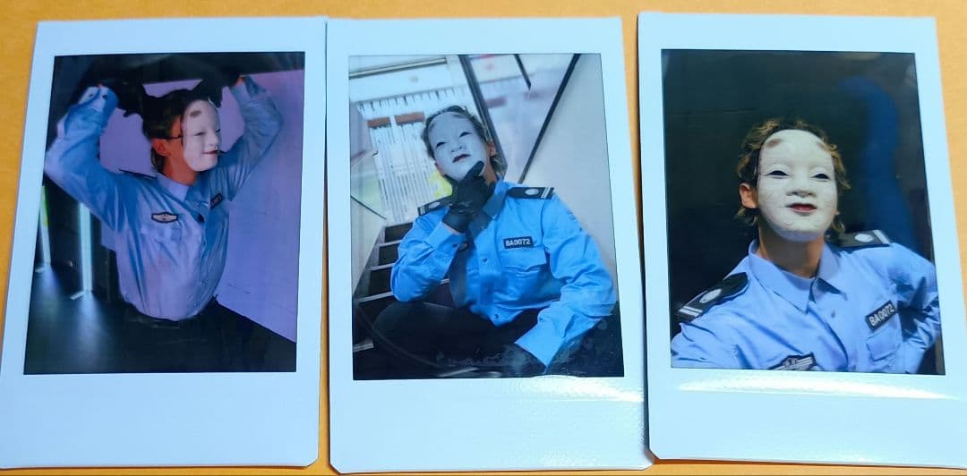 O-MENZ　チェキ　おかめ　ポリス