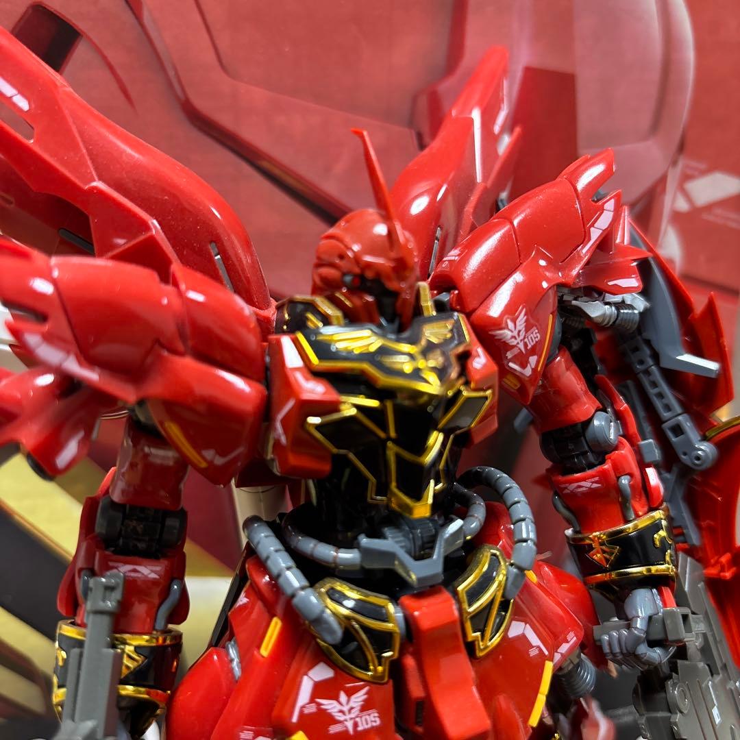 RG ジオング シナンジュ 拡張セット付 完成品