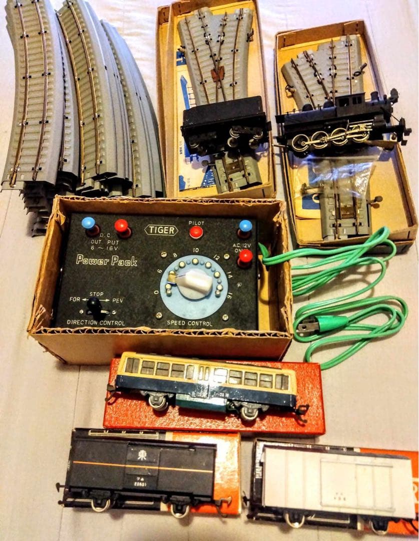 HOゲージ キハ02青 セット1960年代