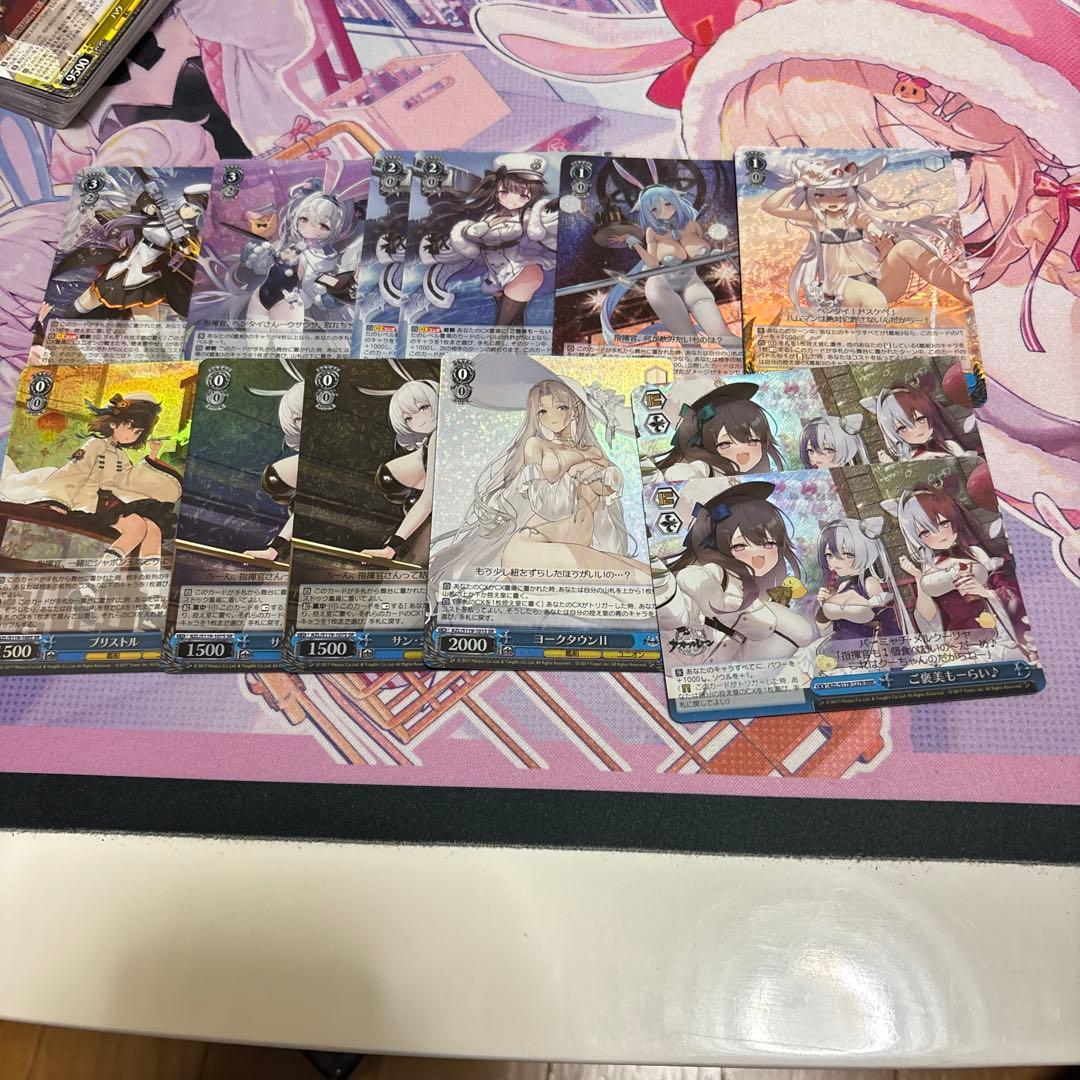ヴァイスシュヴァルツ アズールレーン 8門デッキ